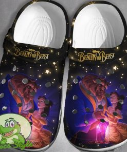 Beauty And The Beast Crocs 3D Clog Shoes N2537o Product Photo 1