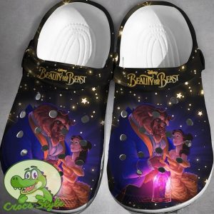 Beauty And The Beast Crocs 3D Clog Shoes N2537o