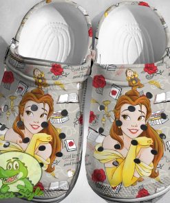 Belle Beauty The Beast Crocs 3D Clog Shoes Product Photo 1
