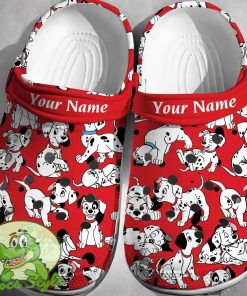 Custom Name 101 Dalmatian Crocs 3D Clog Shoes Product Photo 1