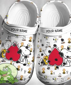Custom Name Charlie Snoopy Crocs 3D Clog Shoes Product Photo 1