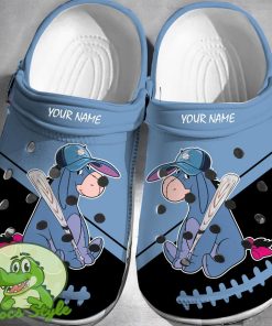 Custom Name Eeyore Baseball Crocs 3D Clog Shoes Product Photo 1