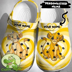 Custom Name Lion King Crocs 3D Clog Shoes