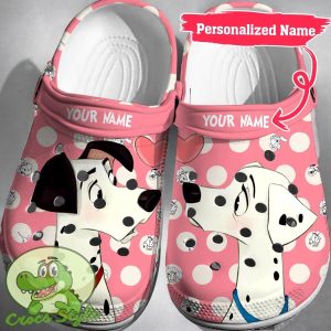 Custom Name One Hundred And One Dalmatians Crocs 3D Clog Shoes