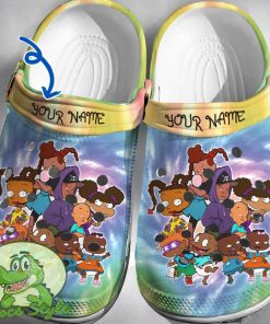 Custom Name Rugrats Bebe Kids Crocs 3D Clog Shoes Product Photo 1