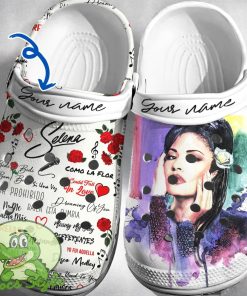 Custom Name Selena Quintanilla Crocs 3D Clog Shoes Product Photo 1