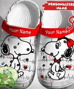 Custom Name Snoopy Crocs 3D Clog Shoes Product Photo 1