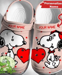 Custom Name Snoopy Crocs 3D Clog Shoes N8739 1db Product Photo 1
