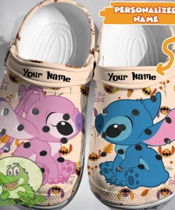 Custom Name Stitch Crocs 3D Clog Shoes N6493 1a Product Photo 1