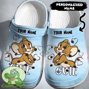 Custom Name Tom Jerry Crocs 3D Clog Shoes