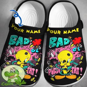 Custom Name Tweety Crocs 3D Clog Shoes