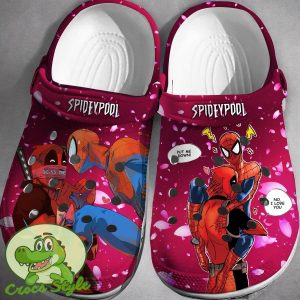 Deadpool Spiderman Crocs 3D Clog Shoes