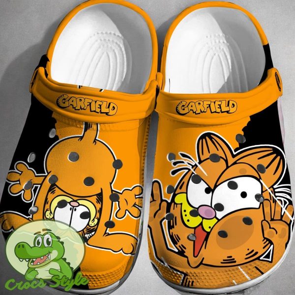 Garfield Crocs 3D Clog Shoes N2991 1fh