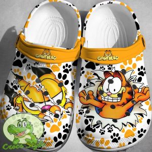 Garfield Crocs 3D Clog Shoes N8617 1gh