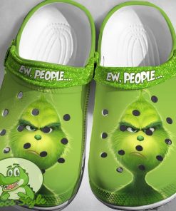 Grinch Ew People Crocs 3D Clog Shoes Product Photo 1