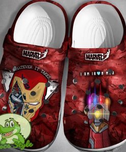 Iron Man Crocs 3D Clog Shoes Product Photo 1
