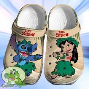 Lilo Stitch Crocs 3D Clog Shoes