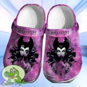 Maleficent Crocs 3D Clog Shoes