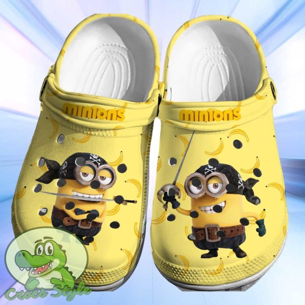 Minions Crocs 3D Clog Shoes