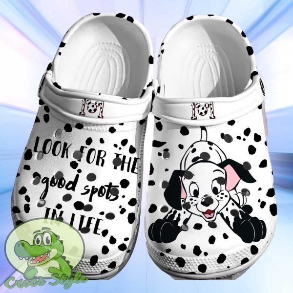 One Hundred And One Dalmatians Crocs 3D Clog Shoes