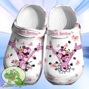 Pink Panther Crocs 3D Clog Shoes