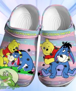 Pooh Eeyore Crocs 3D Clog Shoes Product Photo 1