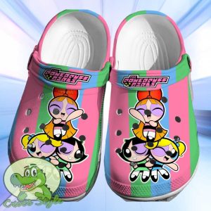 PowerPuff Girls Crocs 3D Clog Shoes