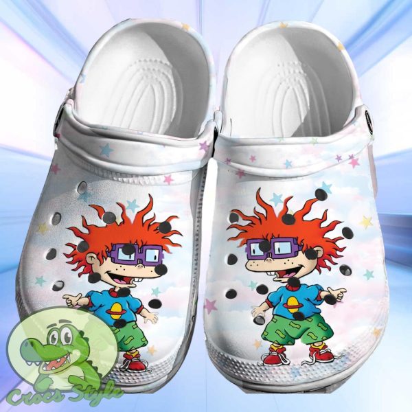 Rugrats Chuckie Finster Crocs 3D Clog Shoes