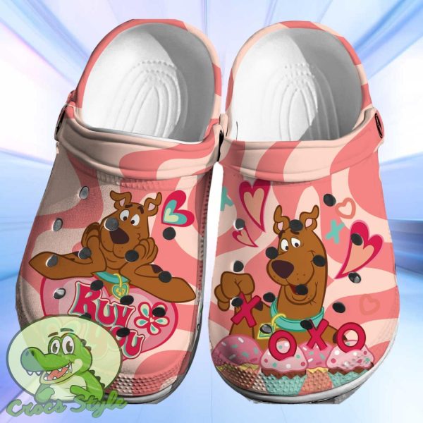 Scooby Doo Crocs 3D Clog Shoes