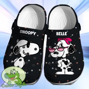 Snoopy Crocs 3D Clog Shoes