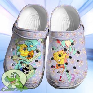 Sponge Bob Crocs 3D Clog Shoes