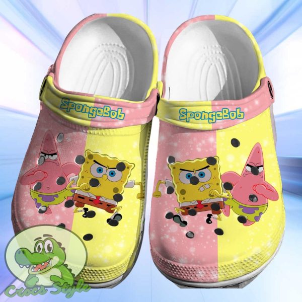 SpongeBob Crocs 3D Clog Shoes