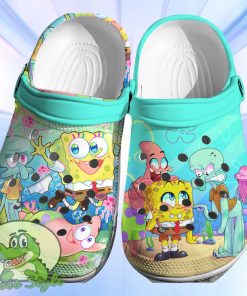 Spongebob Squarepants Crocs 3D Clog Shoes Product Photo 1