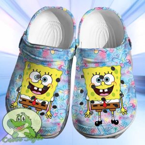 Spongebob Squarepants Crocs 3D Clog Shoes Comfortable For Men Women and Kids