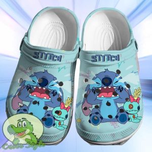 Stitch Crocs 3D Clog Shoes Comfortable For Men Women and Kids