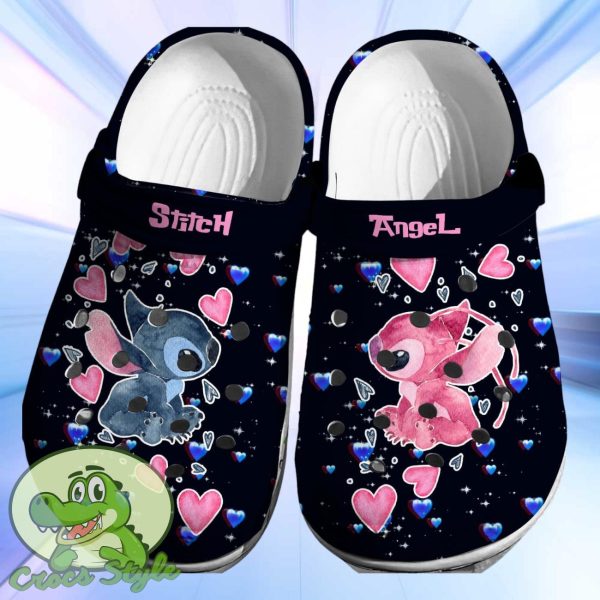 Stitch Crocs 3D Clog Shoes For Fans