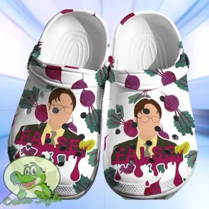 The Office Dwight Schrute Crocs 3D Clog Shoes