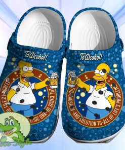The Simpson Crocs 3D Clog Shoes Product Photo 1