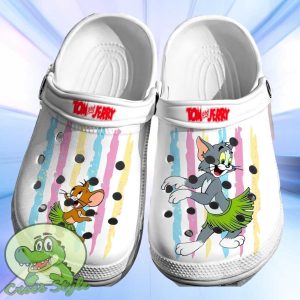 Tom Jerry Crocs 3D Clog Shoes