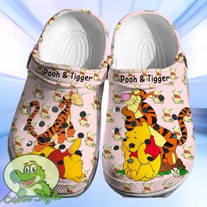 Winnie Pooh Crocs 3D Clog Shoes