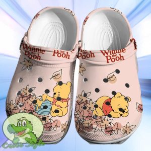 Winnie The Pooh Crocs 3D Clog Shoes For Fans