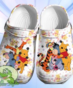 Winnie The Pooh Crocs 3D Clog Shoes Gift For Fans Product Photo 1