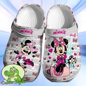 Minnie Crocs 3D Clog Shoes